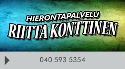 Hierontapalvelu Riitta Konttinen logo